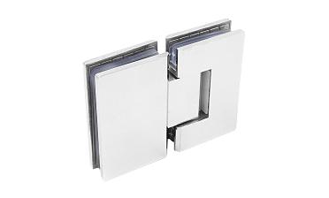 Петля для душевой кабины стекло-стекло 180° 90х55 мм AISI 304 полированная t303-2 PSS купить в Москве