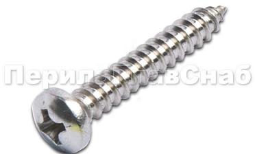 (DIN 7981.A2) Саморез 3,9х19 полусфер.гол. нерж. под крест М-3224 купить в Москве