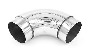 Отвод поручня с двумя установочными кольцами Ø50.8х125 AISI 201 k052-6 купить в Москве