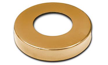 Низ стойки Ø50.8 мм, S=0.8 мм, 100х18 мм, золото k217-88 купить в Москве