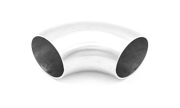 Отвод поручня под сварку Ø38.1х100х1.45мм, 90°, шлифованный, (AISI 304) k095-3 купить в Москве