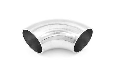 Отвод поручня под сварку Ø38.1х1.45 мм, полированный 400 Grit, (AISI 316) k095-4 купить в Москве