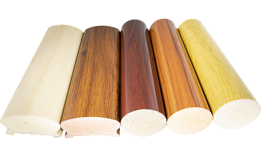 Комплект образцов ПВХ поручня фигурный + текстурный (5 видов) Фk889  купить в Москве