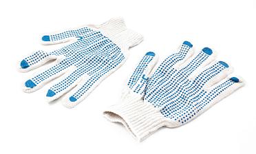 Перчатки х/б, точка Ф-0809 купить в Москве