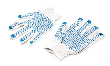 Перчатки х/б, точка Ф-0809 купить в Москве