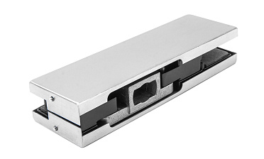 Нижний фитинг комплект (петля), шлифованный, вырез 01 t110-2 SSS купить в Москве