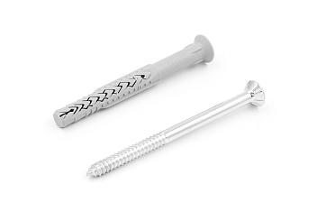 Дюбель с шурупом SXRL потай. 14х140 мм Фk601-21 купить в Москве