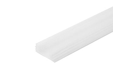 Рассеиватель света для трубы с пазом 24х24, плоский (хлыст 3 метра) k777-3 купить в Москве