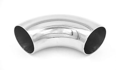 Отвод поручня под сварку удлиненный Ø50.8х1.5 мм, 400 Grit, (AISI 304) k021-3 купить в Москве