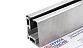 Комплект зажимного профиля для стекла 8-12 мм, шлифованный, L=3000 мм т40-2 SSS 