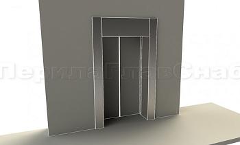 Облицовка портала лифта в Москве. Готовые проекты ПерилаГлавСнаб