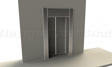 Облицовка портала лифта купить в Москве