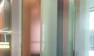 Перегородки в офис с подсветкой купить в Москве