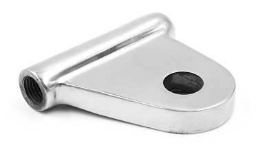 Крепление стеклодержателя (рутеля) к ванте (серьга) (AISI304) k659 купить в Москве