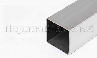 Труба нержавеющая AISI 304 СТАНДАРТ+, пр-во РОССИЯ, 40 х 40 x 1.5 х 6м, шлифованная Rk866-2 купить в Москве