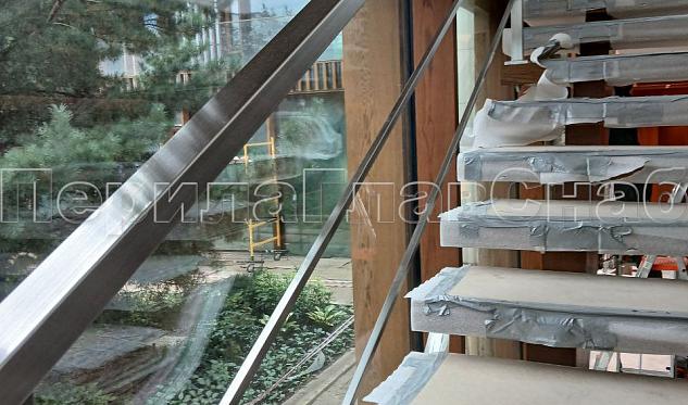 Перила с двумя ригелями в Москве. Готовые проекты ПерилаГлавСнаб