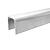 Профиль П-образный, L=2000 мм, t=1.5 мм, для стекла 12 мм, шлиф. (AISI 304) Ф-0455 купить в Москве