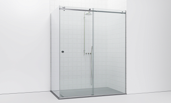 Комплект фурнитуры для раздвижной душевой перегородки, угловой, на профиле t552-1 в Москве. Готовые проекты ПерилаГлавСнаб