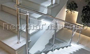Перила с LED-подсветкой в Москве. Готовые проекты ПерилаГлавСнаб