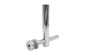 Спайдерный стеклодержатель для стекла 10 мм (5+5 мм), регулируемый, полированный (AISI 304) k213 купить в Москве