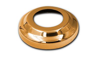 Низ стойки Ø38.1 мм, S=0.8 мм, внешний Ø78х12 мм, золото Фk007-88 купить в Москве