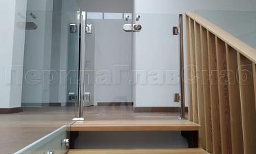 Стекло на креплениях: двустворчатые калитки металл-стекло купить в Москве