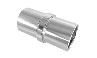 Соединитель трубы Ø25.1х1.45мм, полированный, AISI 304, с насечками k086-25 купить в Москве