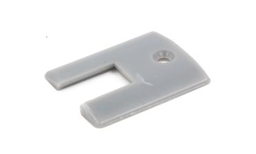 Торцевая заглушка для зажимного профиля с крепежом, пластик, т40 t40-11-30 купить в Москве