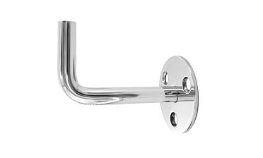 Пристенок без ложемента, вынос 70х45, Ø48х3мм, сварной, полированный, (AISI 304) k009-999 купить в Москве