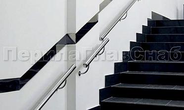 Пристенный поручень из нержавеющей стали 50 мм купить в Москве