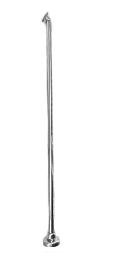 Готовая стойка Ø25,4 мм, с цангой и наконечником, высота 950мм, полированная (aisi 304) k702-25-304  купить в Москве