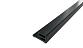 Профиль-упор для душевых, длина 2200 мм, черный t116 BL