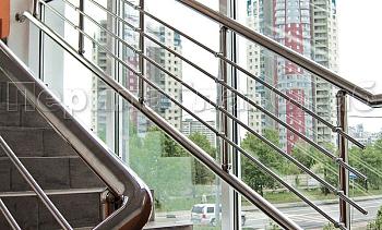 Ограждение на окна из нержавеющей стали в Москве. Готовые проекты ПерилаГлавСнаб