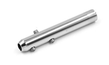 Зажимы для троса 80 мм на трос Ø6 мм, под М8, прямой, полированный (AISI 304) k077-4 купить в Москве