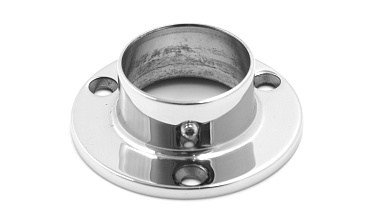 Фланец для трубы Ø38.1 мм, литой, полированный (AISI 304) k033 купить в Москве