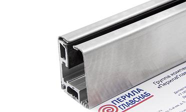 Профиль шлифованный зажимной для стекла 8-12 мм, С ОТВЕРСТИЯМИ, длина 3 м т40-6 SSS купить в Москве