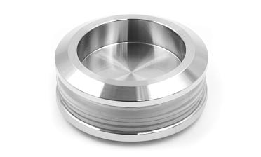 Ручка-кноб для двери 58 мм под отверстие 47 мм шлифованная t665 SSS купить в Москве