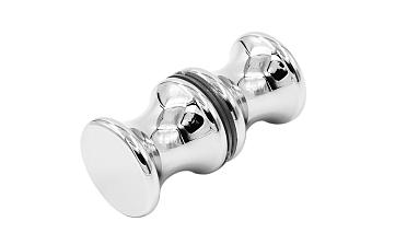 Ручка-кноб для душа, алюминий-хром, полированная t691 ALPC купить в Москве