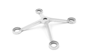 Спайдер-200 мм X-образный 4х26х38, 1х18х36/40 мм, нагрузки: 1кН, 2кН (AISI 304) k288-X купить в Москве