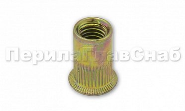 Заклепка латунь с внутр. резьбой М8, бурт №1 k478 купить в Москве
