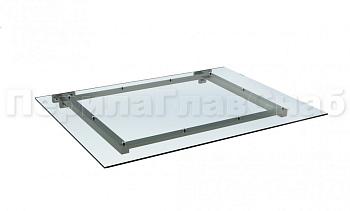 Козырек из поликарбоната на прямом каркасе в Москве. Готовые проекты ПерилаГлавСнаб