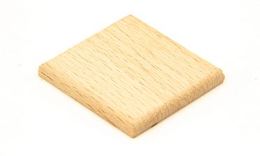 Торцевая заглушка для поручня 40х40, бук Ф-0844-2 купить в Москве