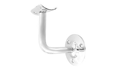 Пристенок с ложементом под Ø38.1 мм, сварной, полированный, (AISI 201) k010-6 купить в Москве