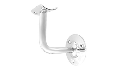 Пристенок с ложементом под Ø38.1 мм, сварной, полированный, (AISI 201) k010-6 купить в Москве