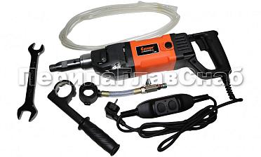 Бурилка по бетону с фитингом для подачи воды, без станины, 1900 Вт k949 купить в Москве