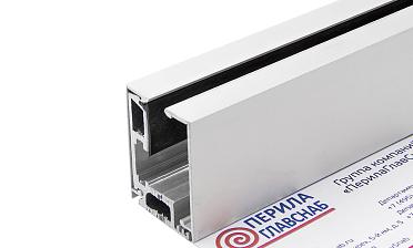 Комплект зажимного профиля для стекла 8-12 мм, анодированный, L=3000 мм т40-3 AL купить в Москве