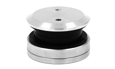 Точечный стеклодержатель 8.5-10.5 мм, регулируемый, без зенковки, для стекла 8-10 мм t502A SSS купить в Москве