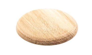 Деревянная заглушка для круглого деревянного поручня Ø50.8 мм плоская, дуб Ф-0842-п купить в Москве