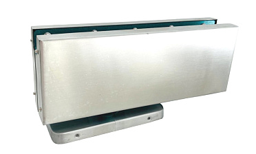 Фитинг нижний со встроенным доводчиком для стеклянной двери до 80 кг, шлифованный t185-2 SSS   купить в Москве