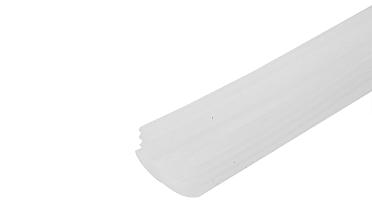 Рассеиватель света для поручня с пазом 24х24 выпуклый (хлыст 3 метра) k777-1 купить в Москве